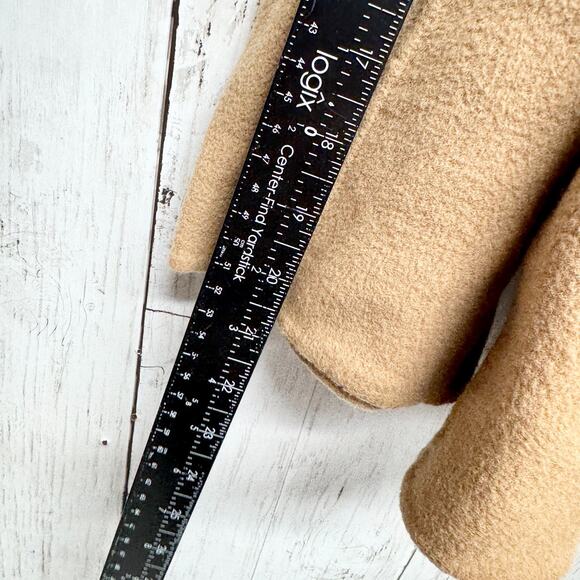 Mackage Jacket Women Size Small Camel Brown Spread Collar Button Down Wool Coat - Picture 9 of 12